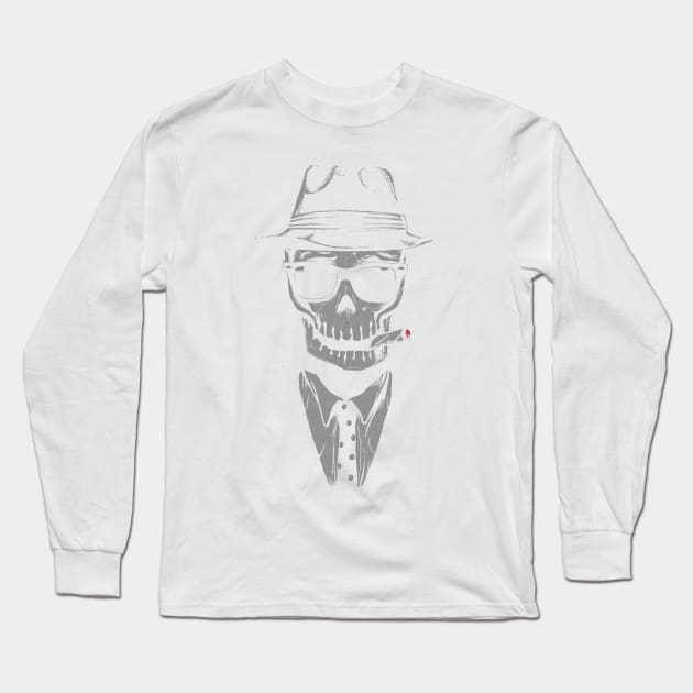 Agent Skully Long Sleeve T-Shirt by Elan Harris